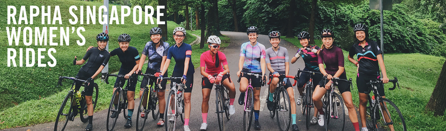 Rapha Singapore Monthly Women's Ride | 7.00am, 21 Jan 2018 | Macritchie Reservoir Drop Off