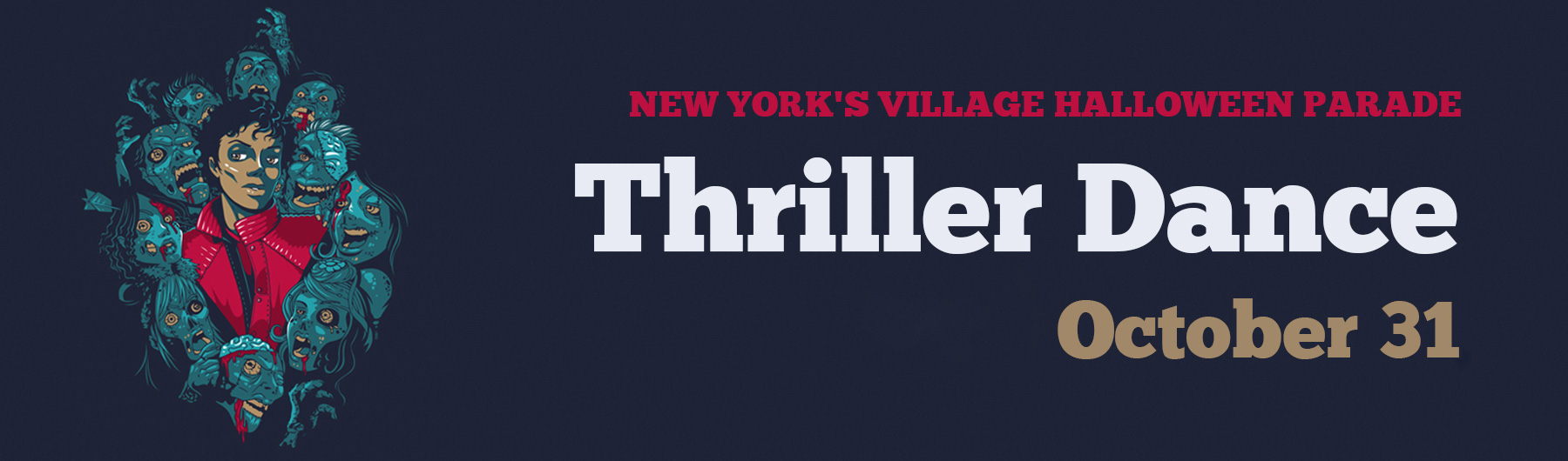 Thriller Dance at the Village Halloween Parade