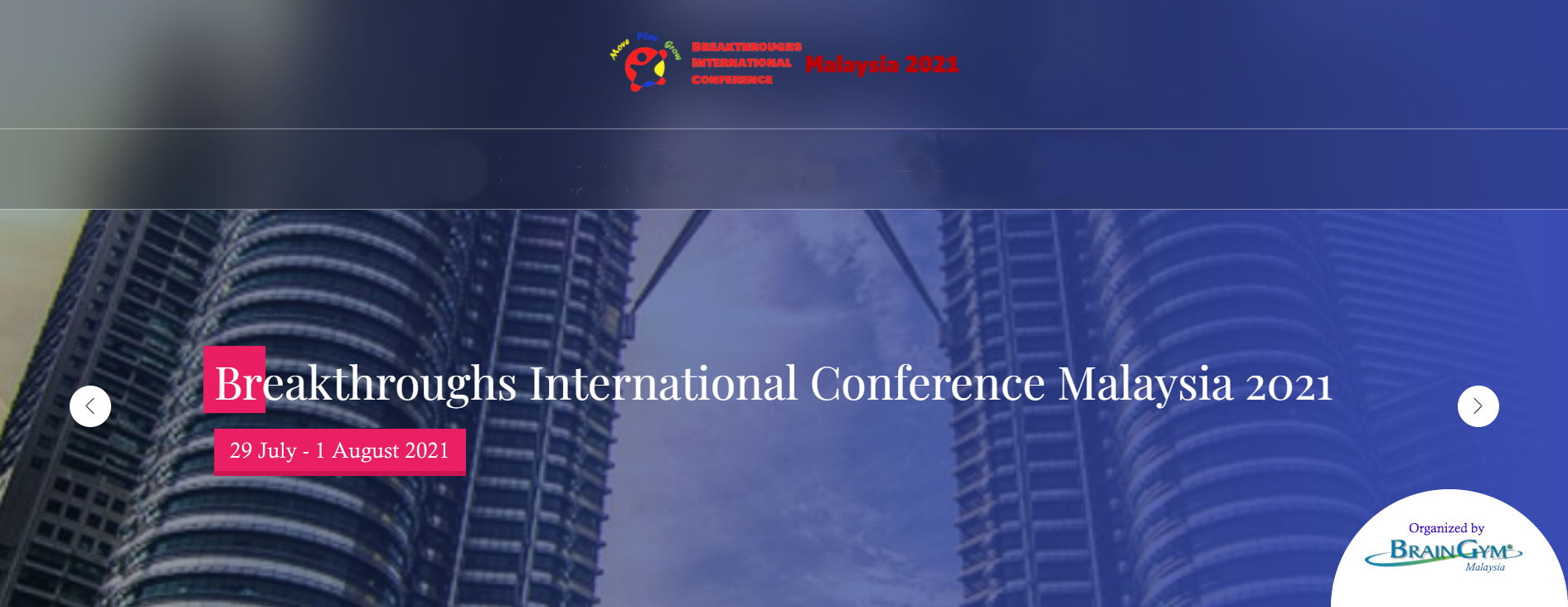 First Virtual Breakthroughs International Conference Malaysia 2021