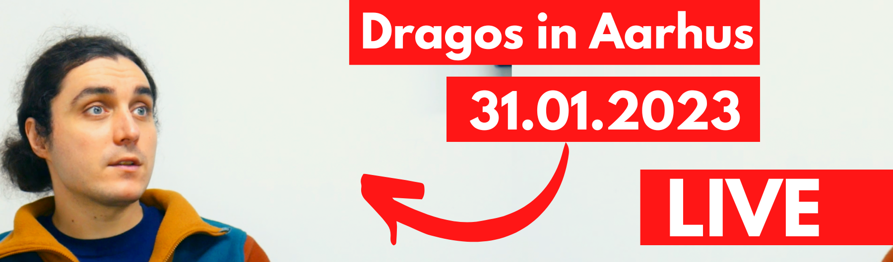 Dragos in Aarhus 2023 (JAN) - NEW SHOW + CROWD WORK