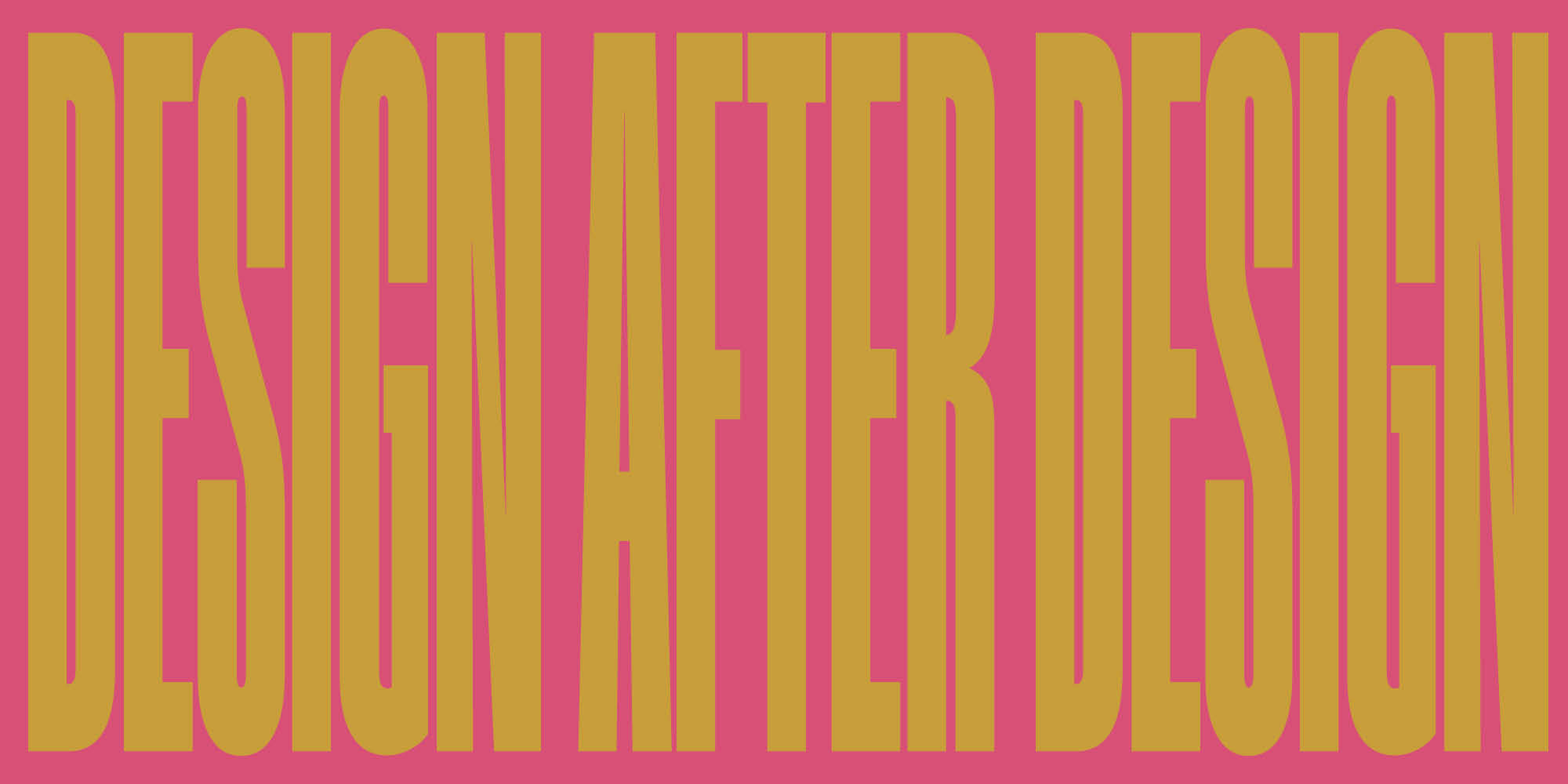 Design After Design