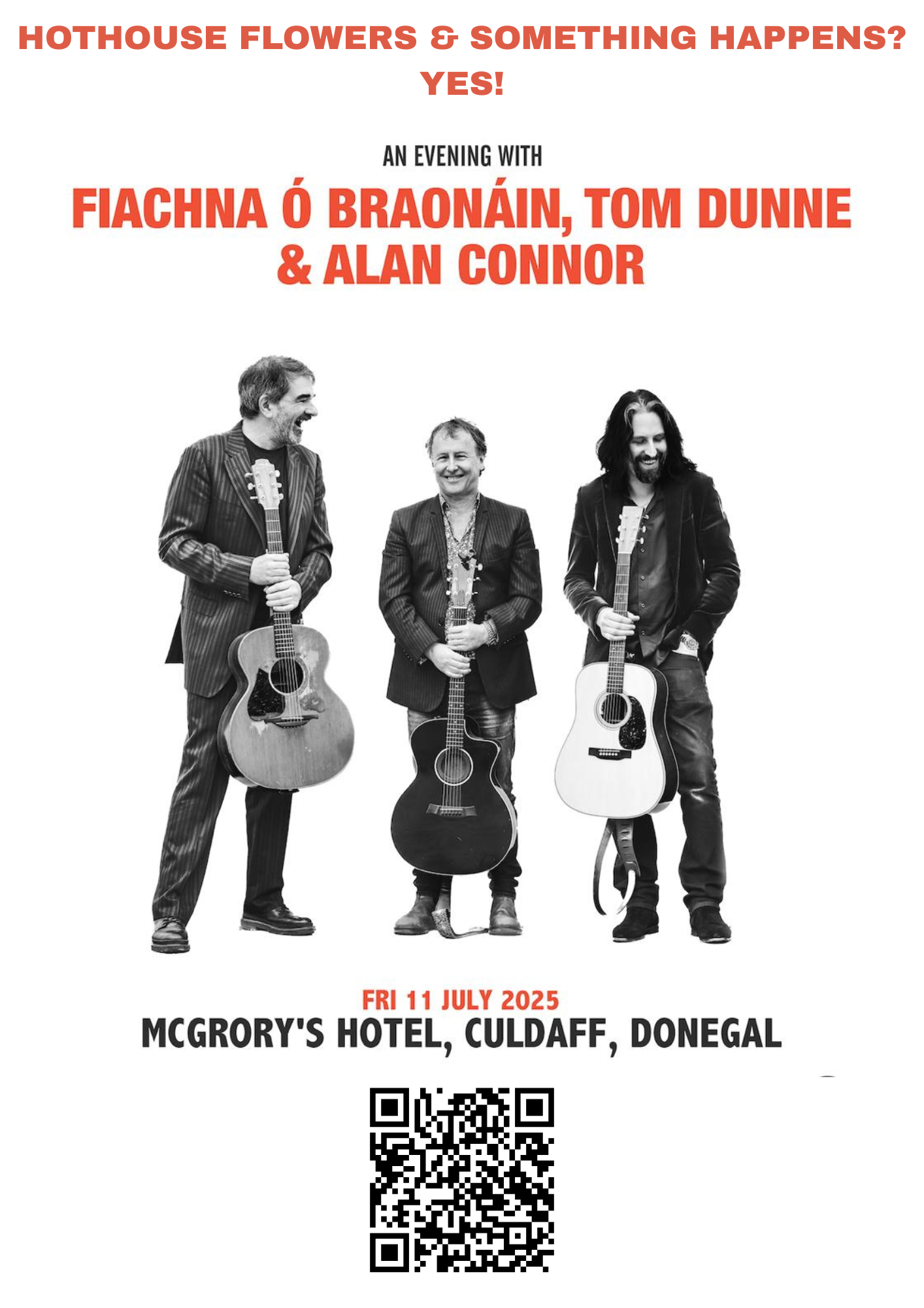 On The Road Again - Live at McGrorys - July 11th 2025