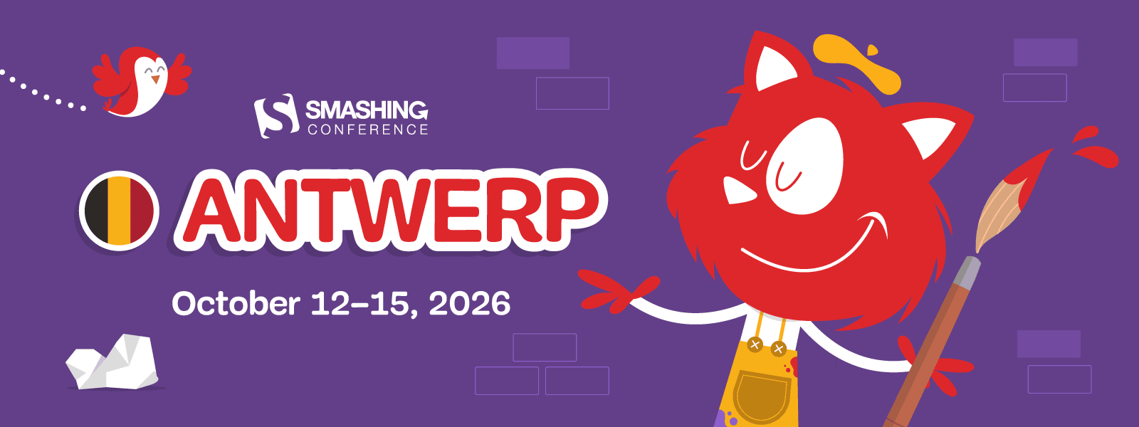 SmashingConf Antwerp for designers and UI engineers