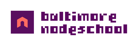 baltimore nodeschool, episode 2 logo
