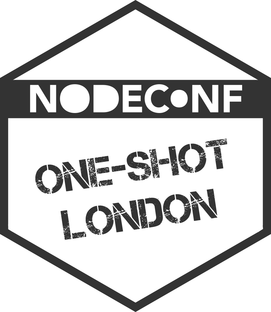 One-Shot London by Nodeconf logo