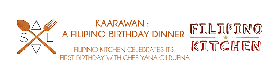 Kaarawan, A Filipino Birthday Dinner presented by SALO  x Filipino Kitchen logo
