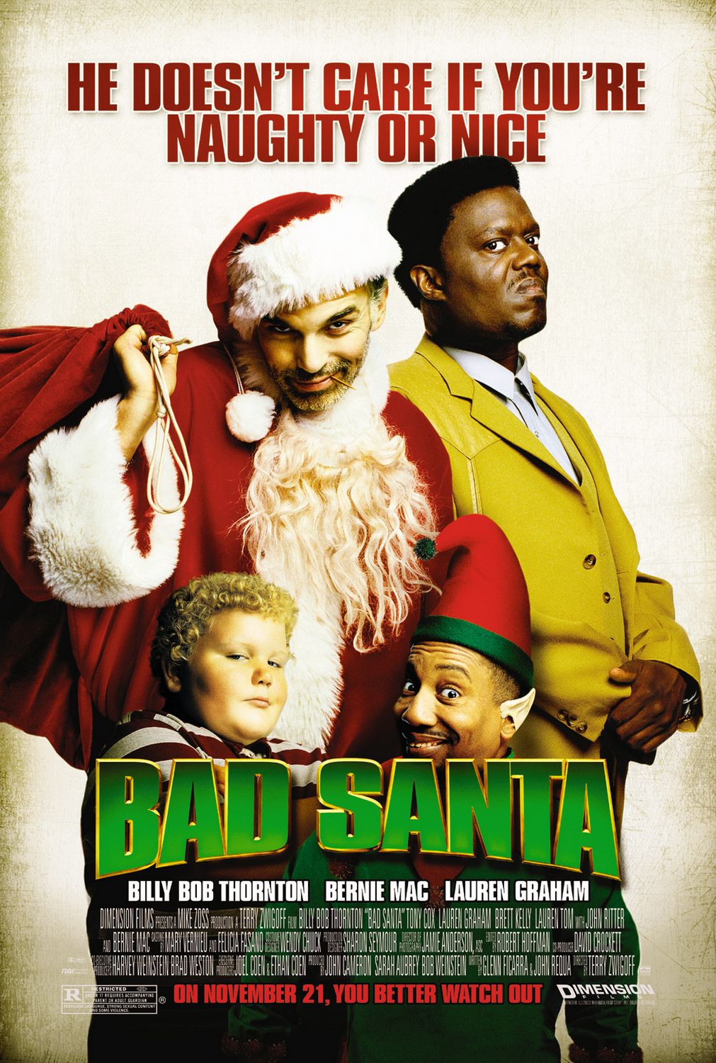 BAD SANTA (2003) | SANDWICHES | SUNDAY 13 DECEMBER 2015 | SALT CAFÉ logo