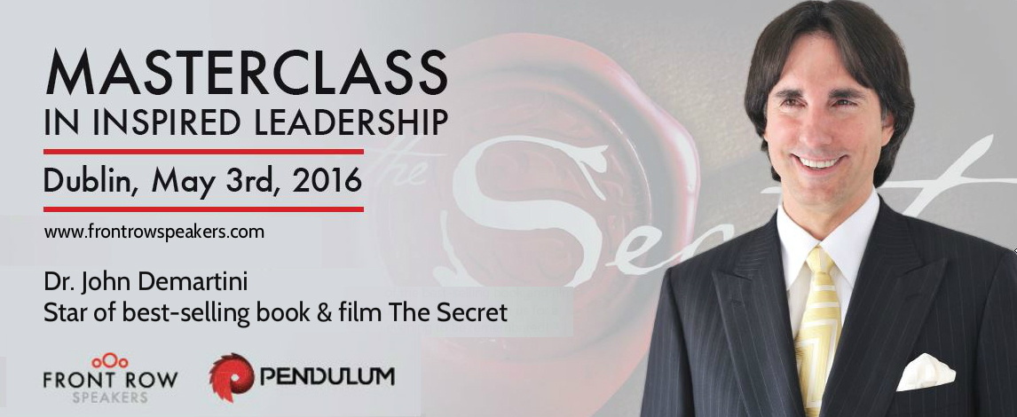 Dr John Demartini, Live in Dublin logo