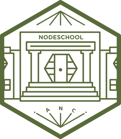 NodeSchool Anchorage November 2016 logo