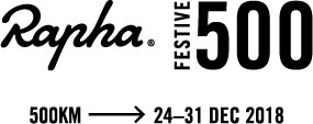 RAPHA TOKYO #FESTIVE500 logo