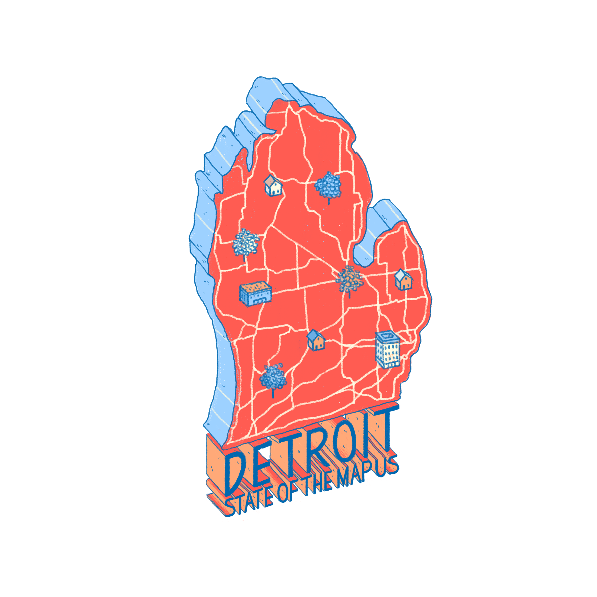 State of the Map US 2018 logo