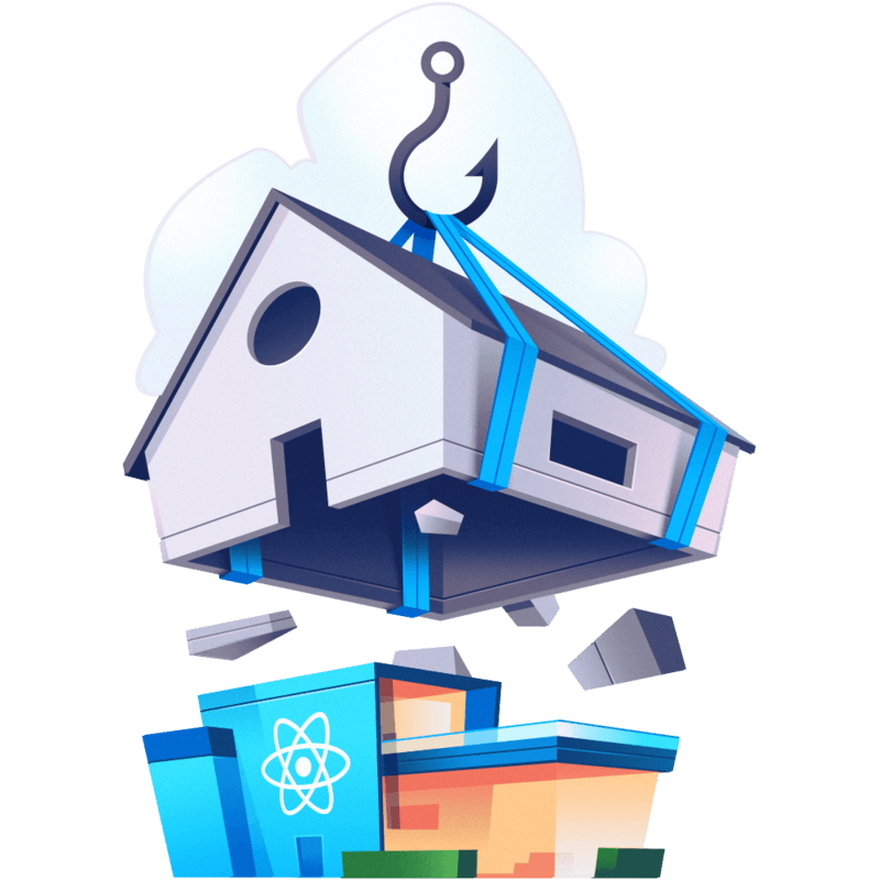 Build ReactJS Applications logo
