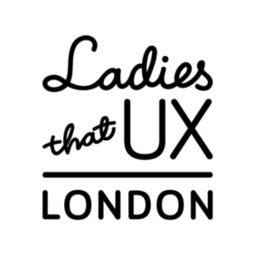 Ladies that UX London presents Design Leadership logo