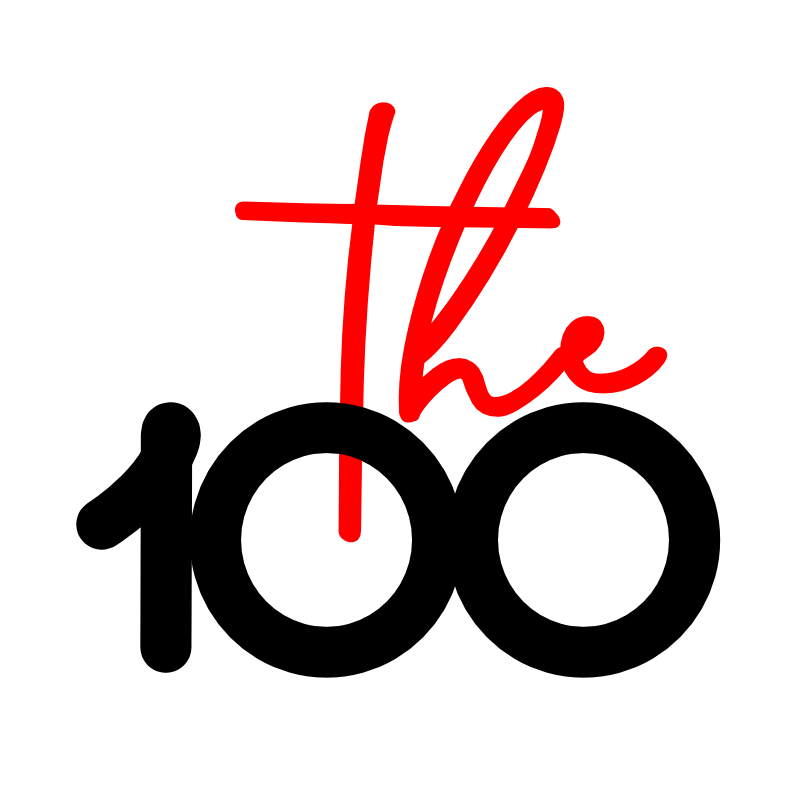 The 100 Launch logo