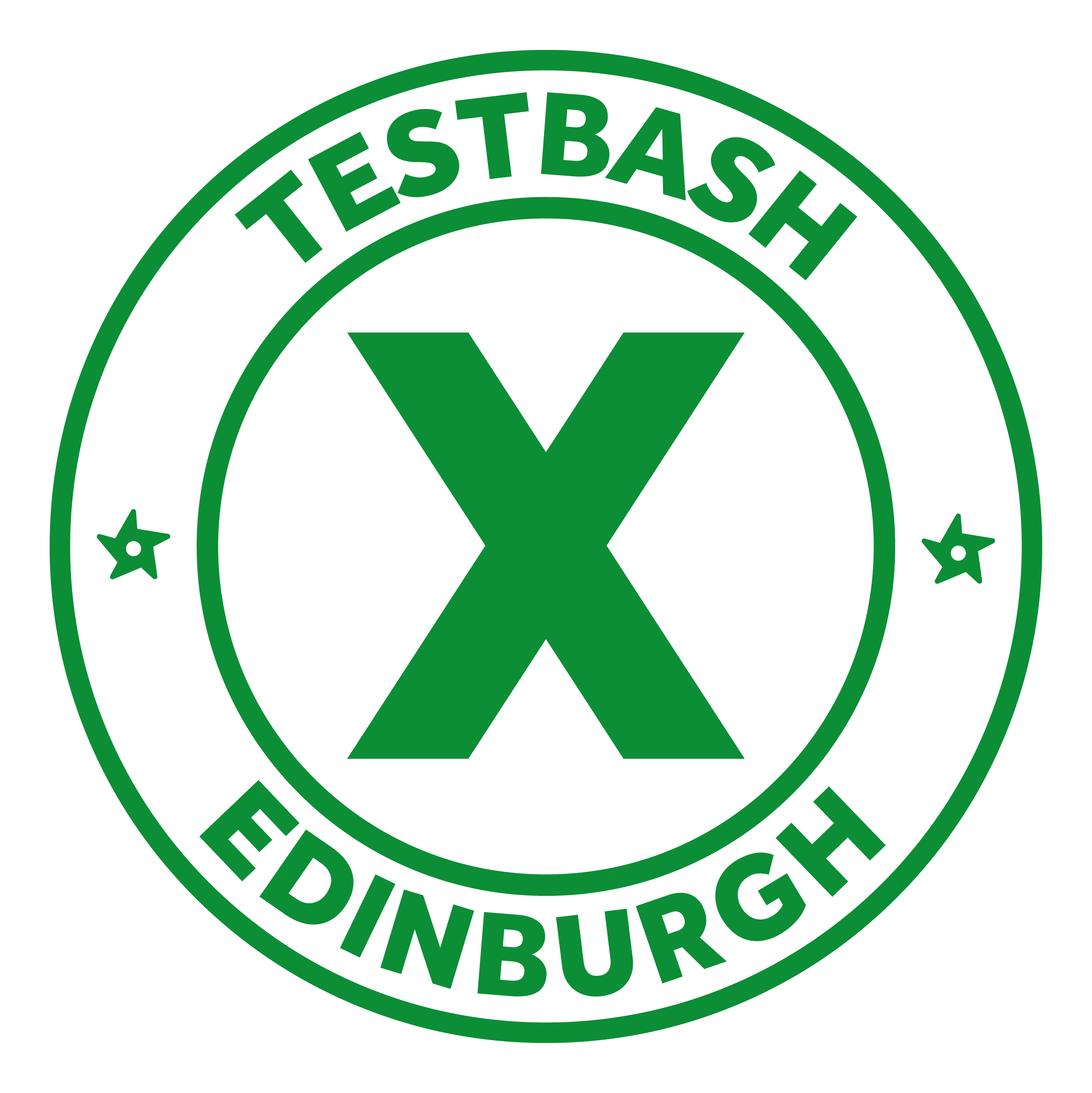 TestBashX Edinburgh 2020 logo