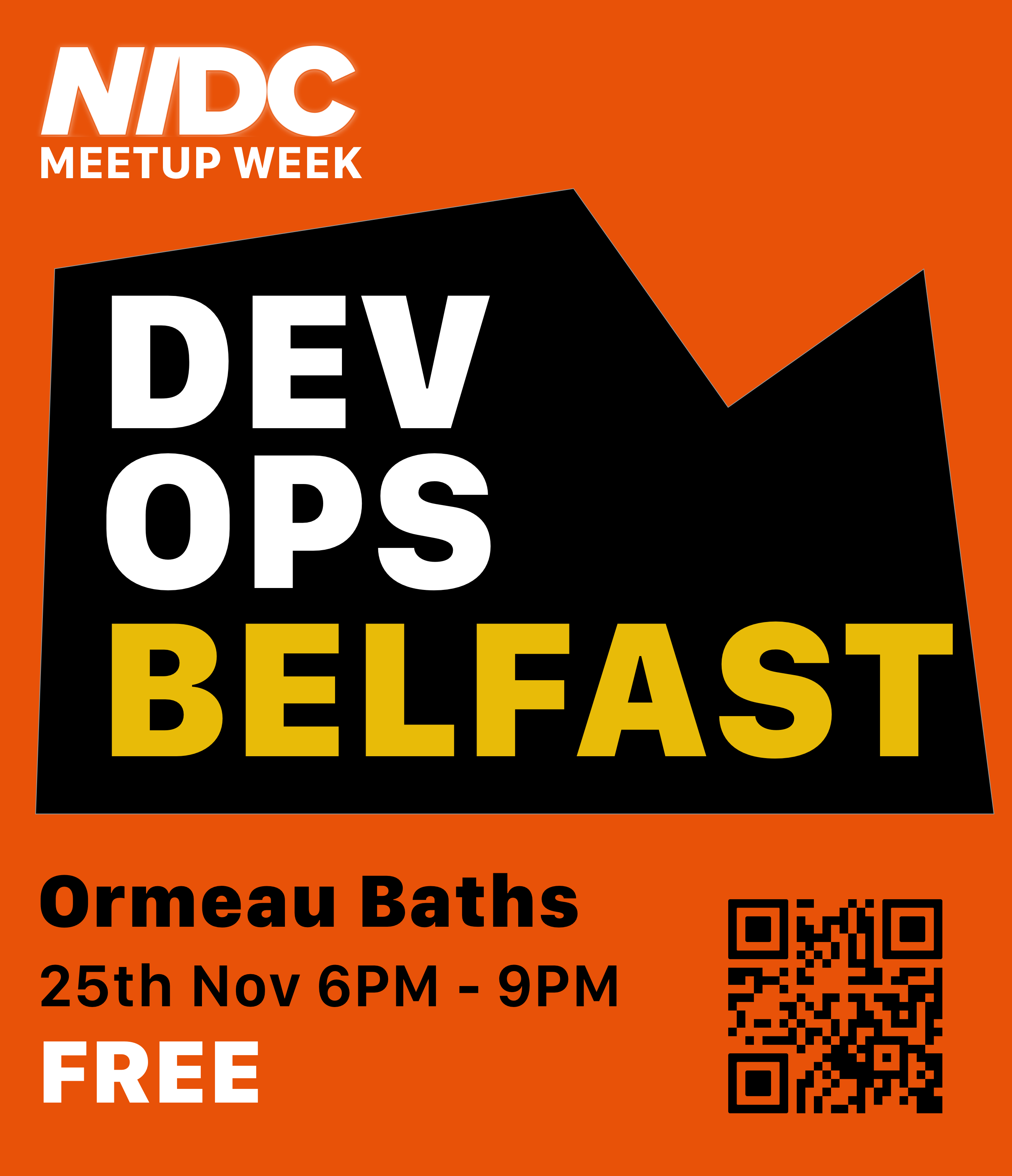 Thursday - DevOps Belfast @ NIDC Meetup Week logo