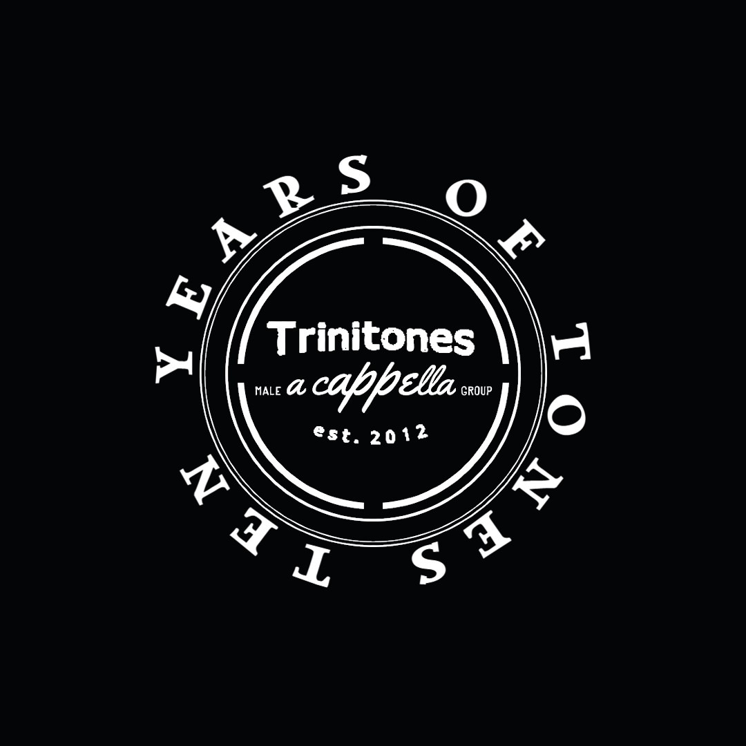 TRINITONES TURNS 10 logo