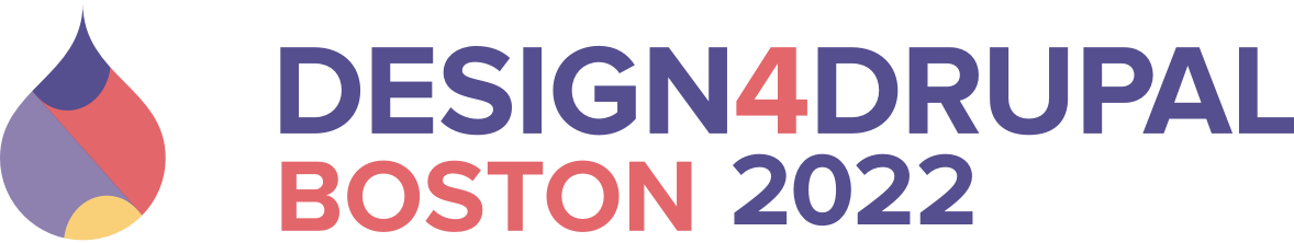 Design4Drupal, Boston 2022 logo