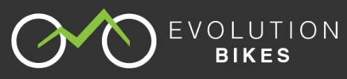 Evolution Bikes Demo Event Porth Eirias July 6th & 7th logo