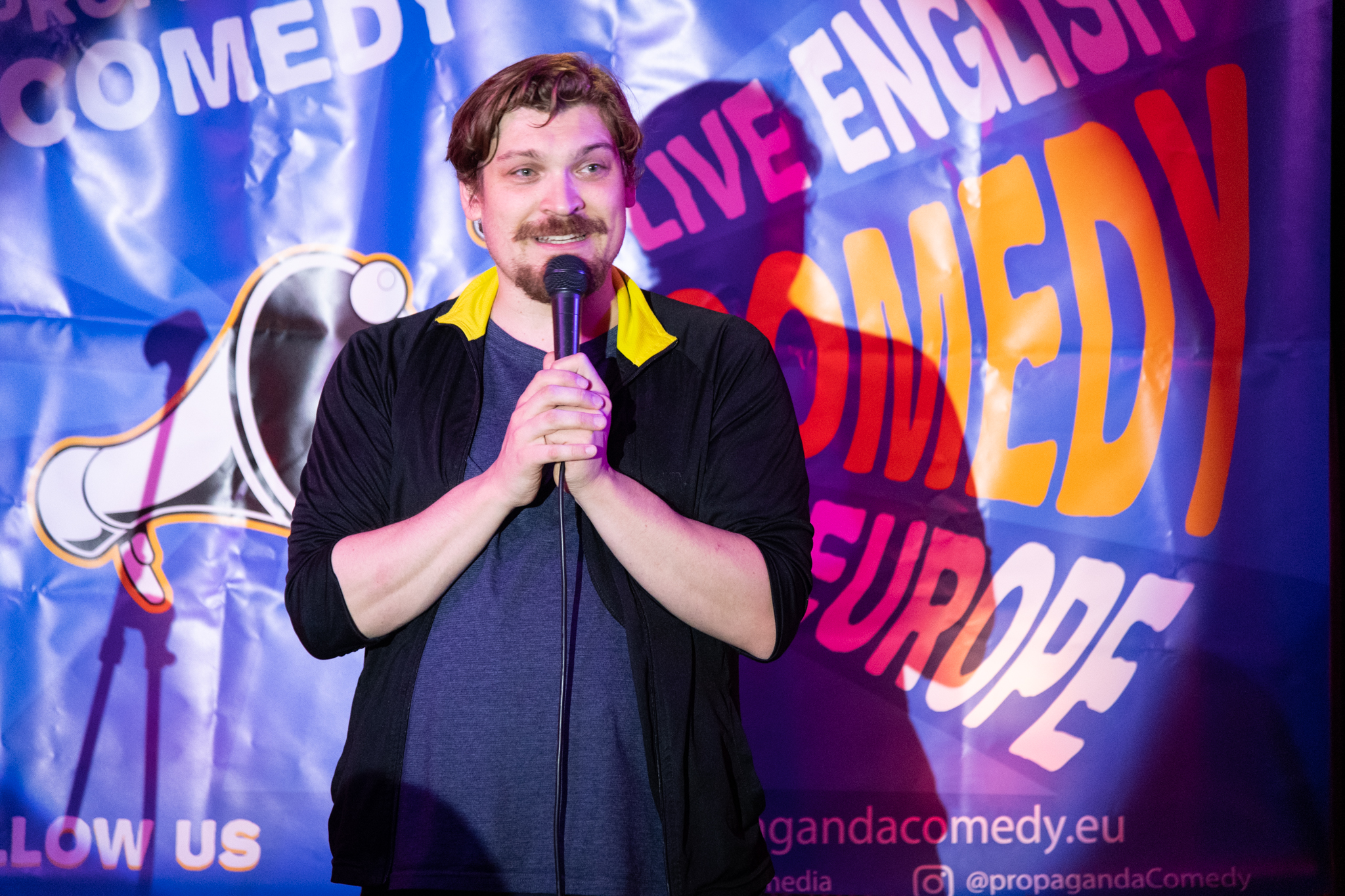 English Stand Up - Propaganda Comedy in Gothenburg #6.01 - Chris Doering logo