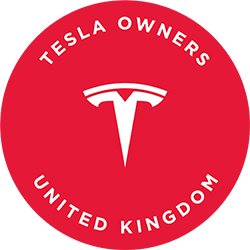 Tesla Owners UK: Supercharged 2025 logo