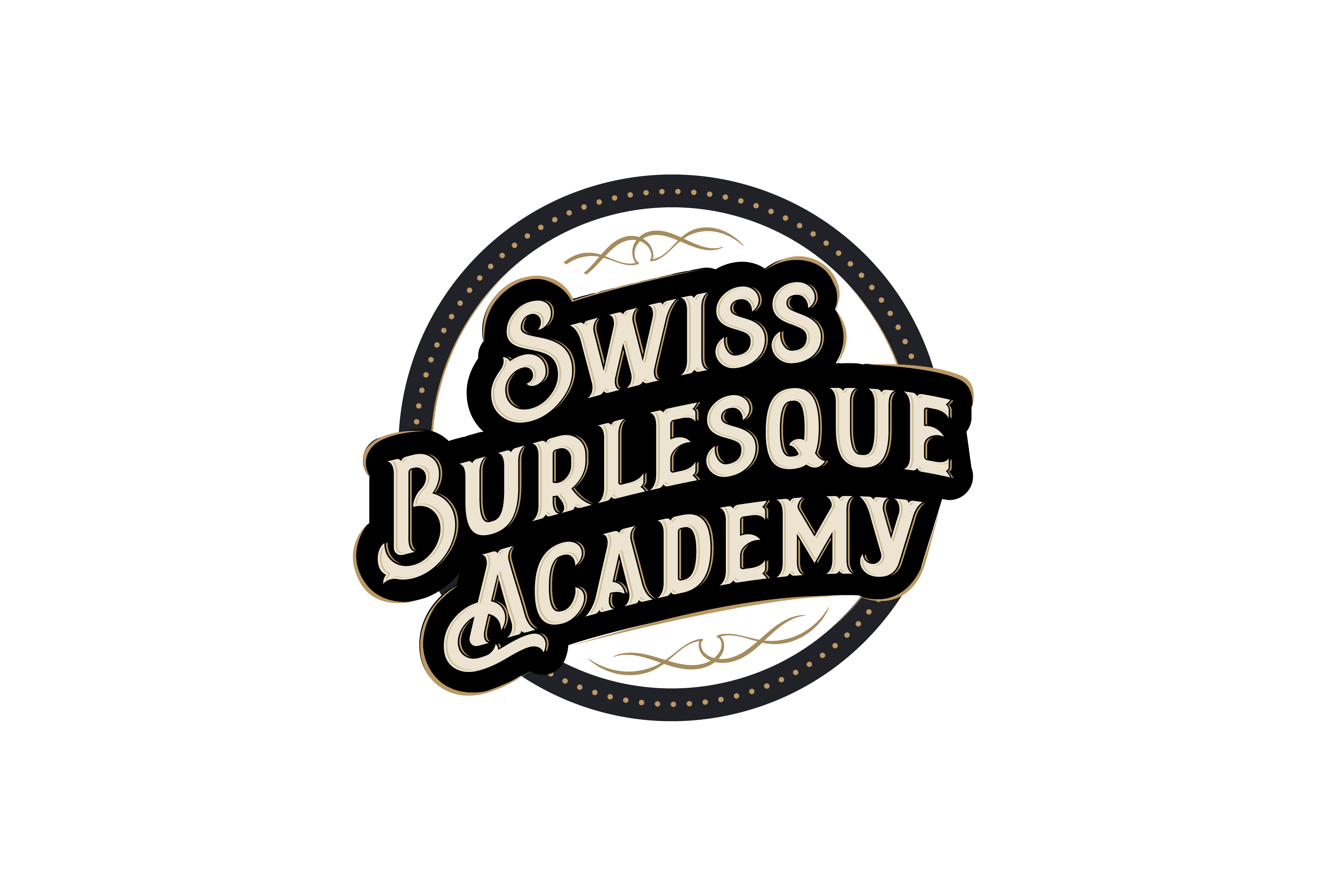 Glitter Gala - 14-15 juin 2025 - Grand Spectacle Swiss Burlesque Academy logo