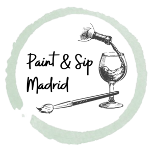 Watercolor Workshop - Paint and Sip Madrid logo