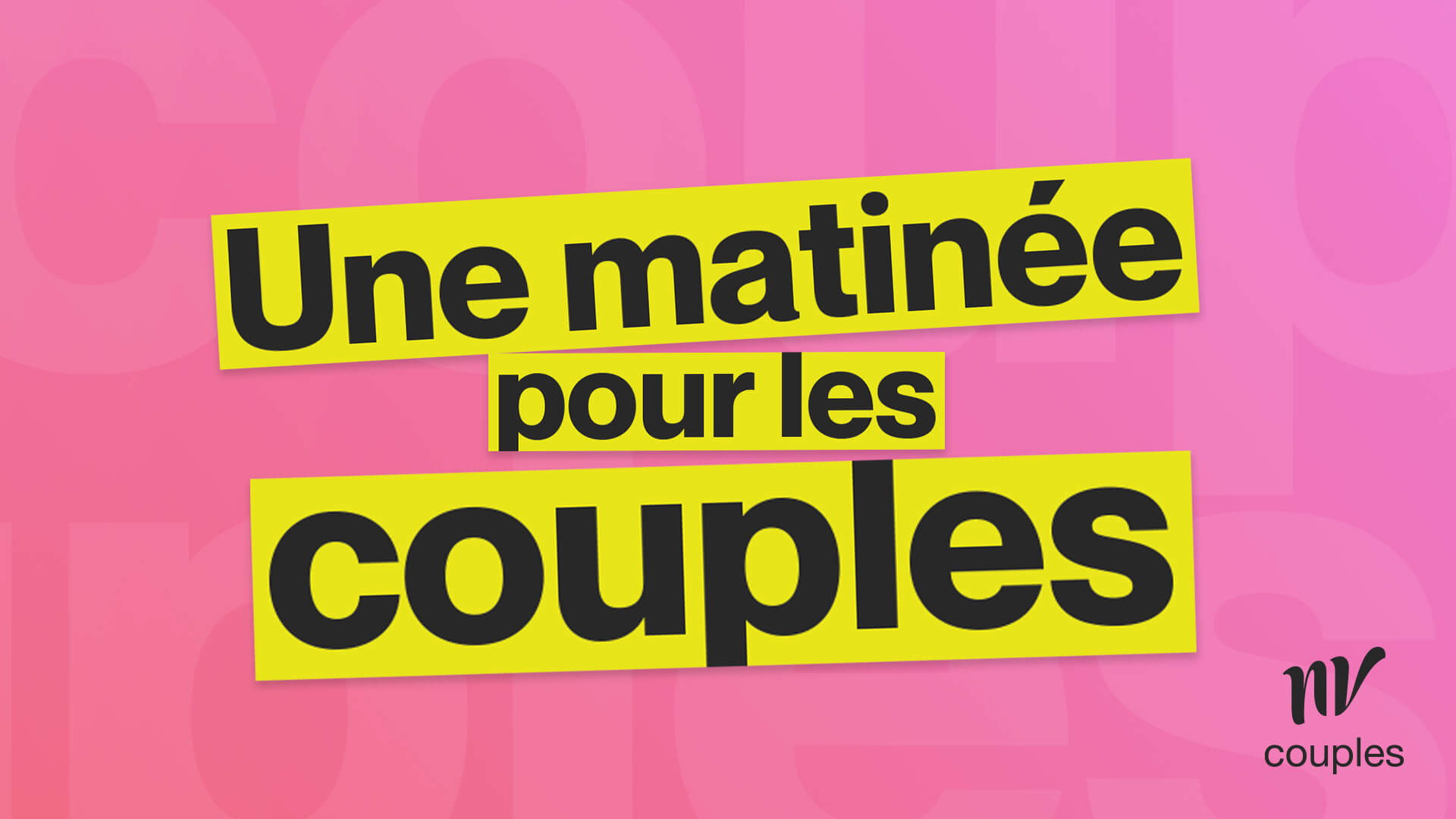 NV Longueuil - Matinée pour couples - 07 février 2026 logo