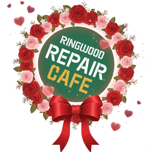 Ringwood Repair Café on Saturday 14th February logo