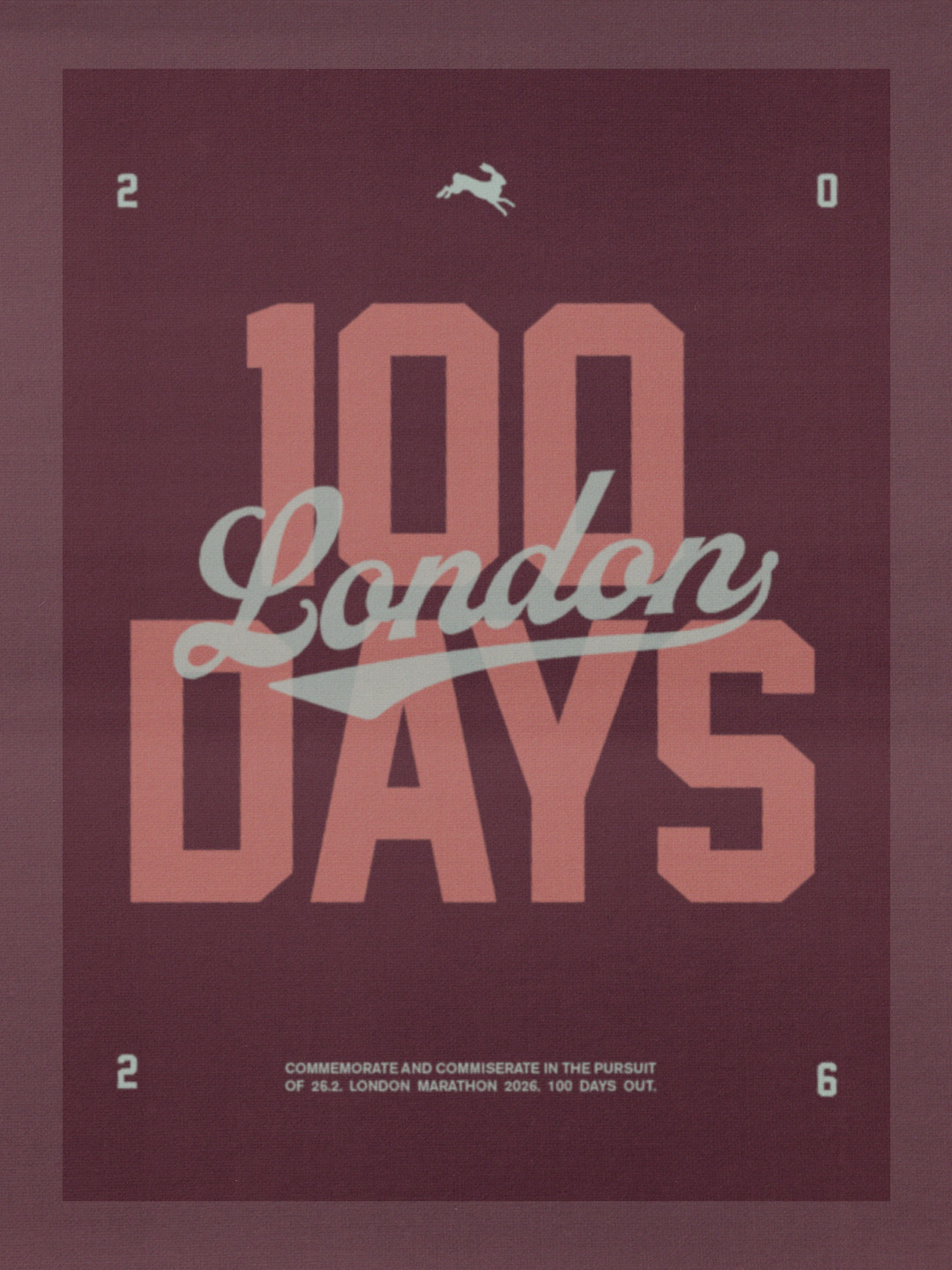 100 Days to London 2026 logo