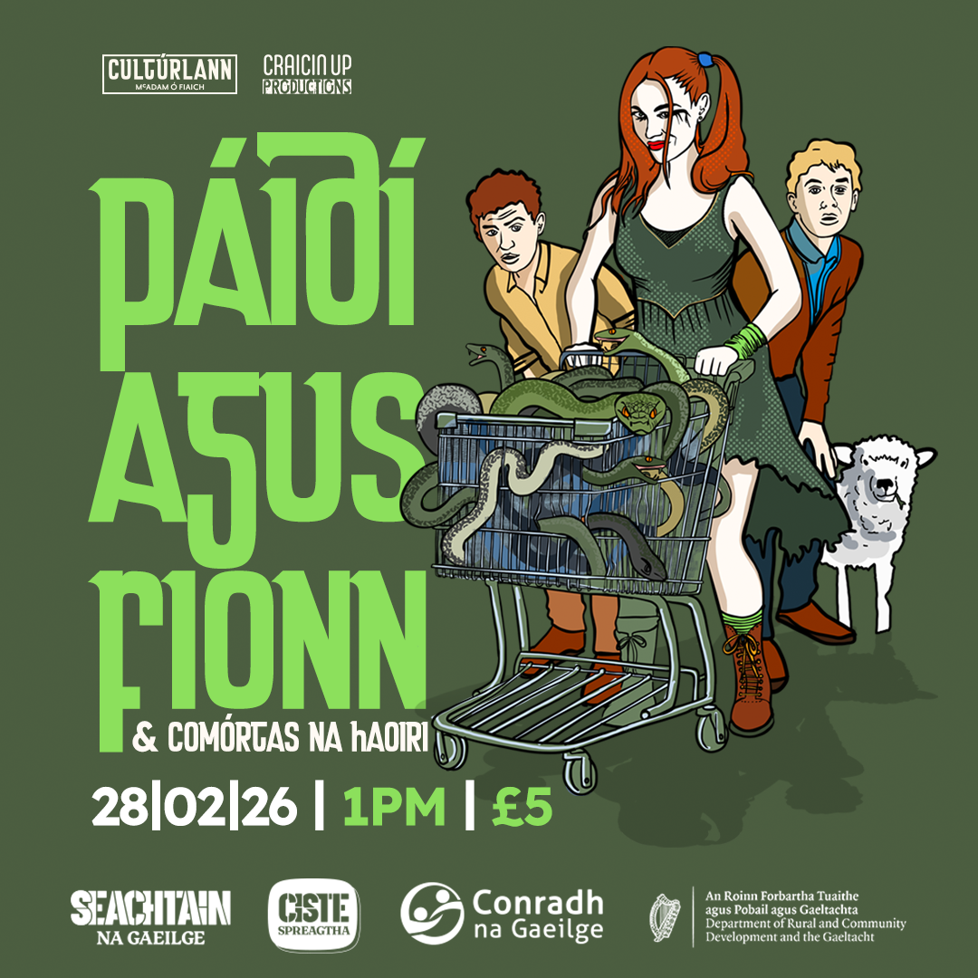Dráma: Páidí & Fionn logo