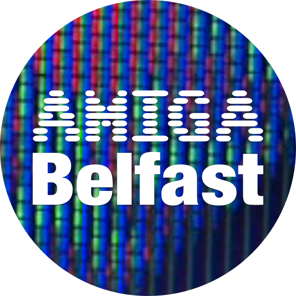 Amiga Belfast 2026 logo