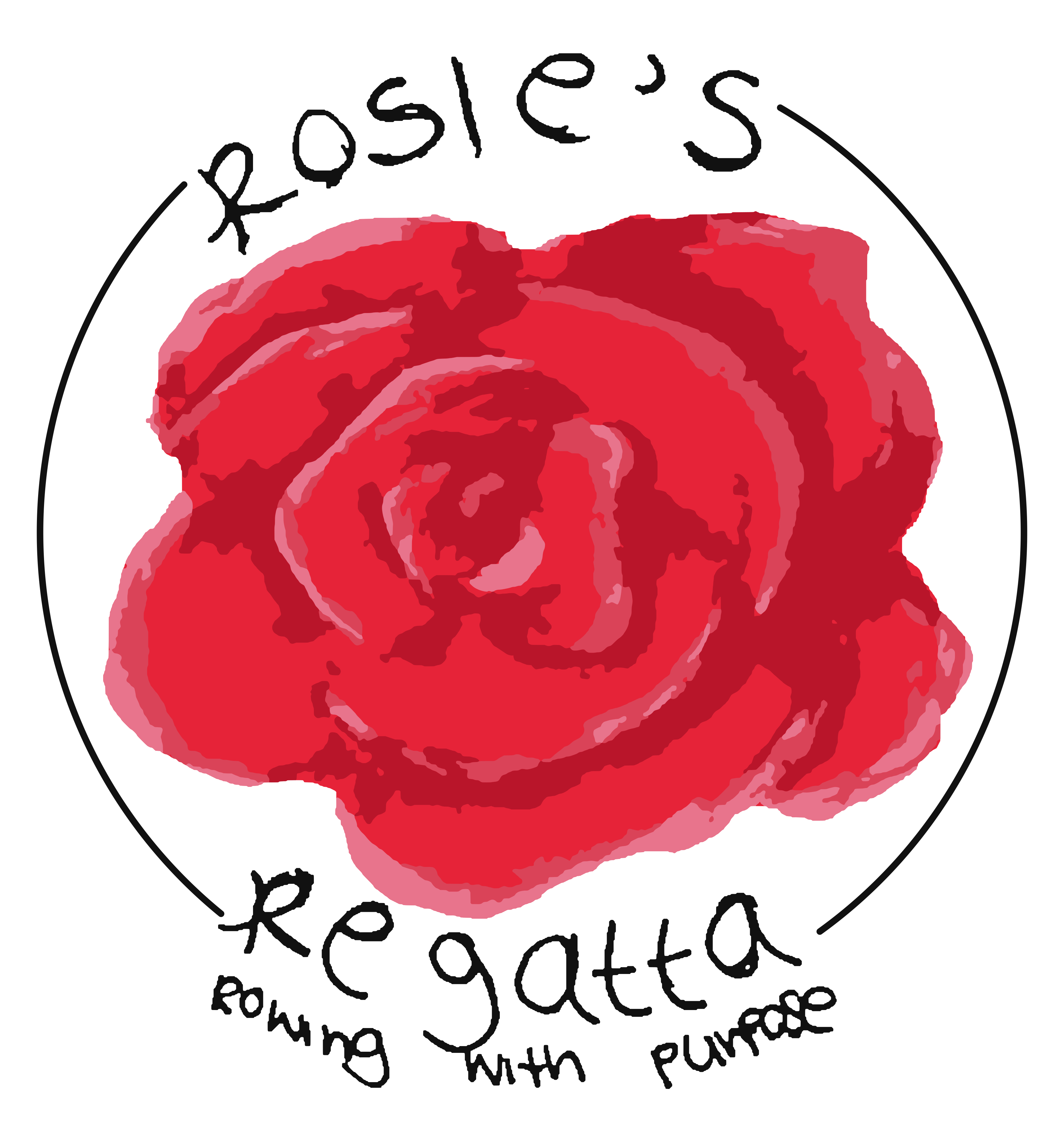 Rosie's Regatta 2026 Signup & T-Shirt logo