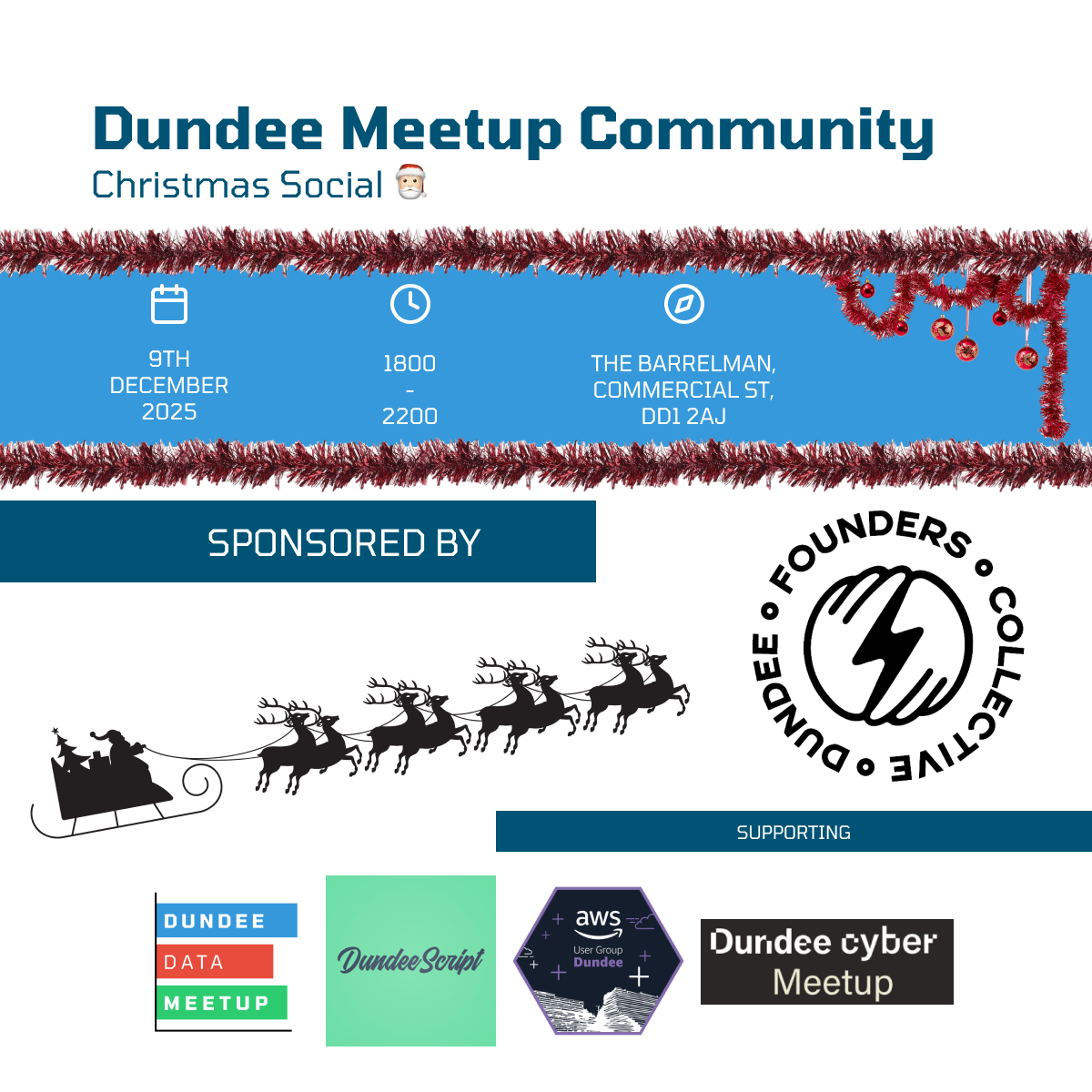 Dundee Meetup Community Christmas Social